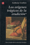ORIGENES TRAGICOS ERUDICION
