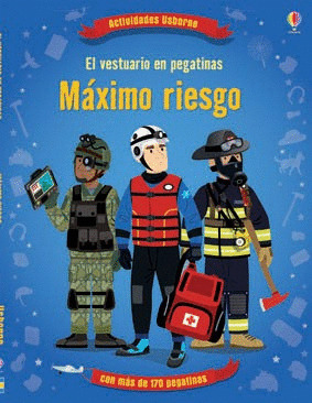MÁXIMO RIESGO. EL VESTUARIO EN PEGATINAS (ACTIVIDADES USBORNE)