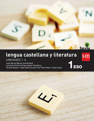LENGUA CASTELLANA Y LITERATURA. 1º ESO. SAVIA. TRIMESTRES