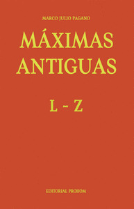 MÁXIMAS ANTIGUAS: L ? Z