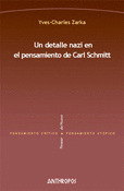 DETALLE NAZI EN EL PENSAMIENTO DE CARL SCHMITT, UN