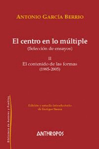 CENTRO EN LO MULTIPLE II, EL