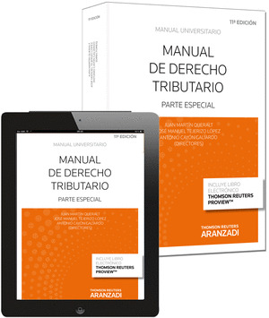 MANUAL DE DERECHO TRIBUTARIO.PARTE ESPECIAL ( EBOOK+PAPEL ) * ARANZADI