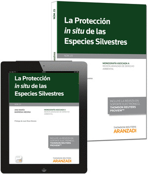 PROTECCIÓN IN SITU DE LAS ESPECIES SILVESTRES, LA