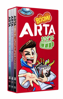 ESTUCHE ARTA GAME LIBROS 1, 2 Y 3 (EDICIÓN ESPECIAL EN TAPA BLANDA)