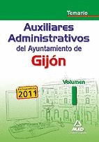 AUXILIARES ADMINISTRATIVOS DEL AYUNTAMIENTO DE GIJON. TEMARIO 1 * MAD