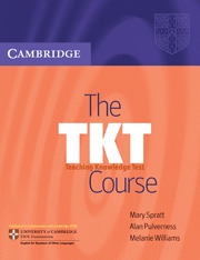 THE TKT COURSE. STUDENT'S BOOK (TEACHING KNOWLEDGE TEST
