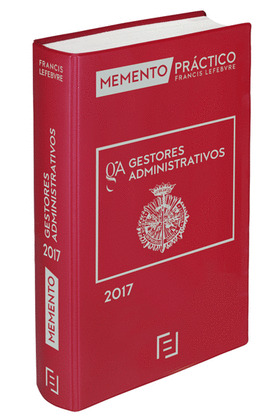 MEMENTO PRACTICO GESTORES ADMINISTRATIVOS 2017