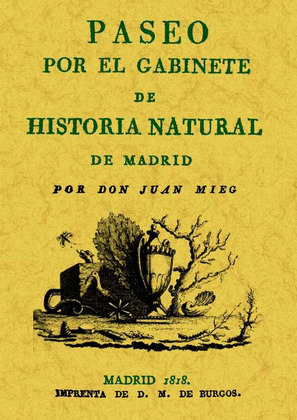PASEO POR EL GABINETE DE HISTORIA NATURAL DE MADRID