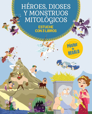 HÉROES, DIOSES Y MONSTRUOS MITOLÓGICOS (ESTUCHE OBRA COMPLETA, 3 LIBROS)