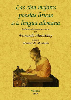 CIEN MEJORES POESIAS LIRICAS LENGUA ALEMANA