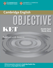 OBJECTIVE KET. WORKBOOK WITH ANSWERS