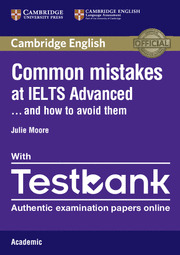 COMMON MISTAKES AT IELTS ADVANCED PAPERBACK WITH IELTS ACADEMIC TESTBANK