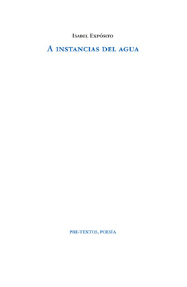 A INSTANCIAS DEL AGUA