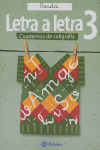 CALIGRAFIA LETRA A LETRA PAUTA 3