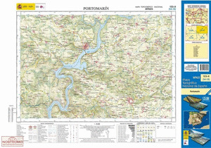 MAPA TOPOGRÁFICO 132-2 PORTOMARÍN 1:25000 IGN