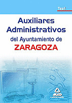 AUXILIAR ADMINISTRATIVO TEST AYUNTAMIENTO ZARAGOZA