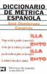 DICCIONARIO DE MÉTRICA ESPAÑOLA