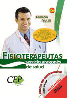 TEMARIO VOL. III. OPOSICIONES FISIOTERAPEUTAS SERVICIO ARAGONÉS DE SALUD
