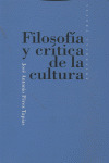 FILOSOFIA Y CRITICA CULTURA