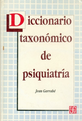 DICCIONARIO TAXONOMICO DE PSIQUIATRIA