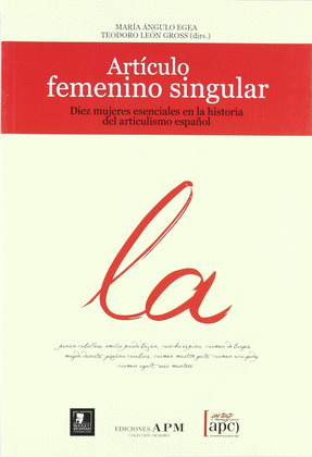 ARTICULO FEMENINO SINGULAR