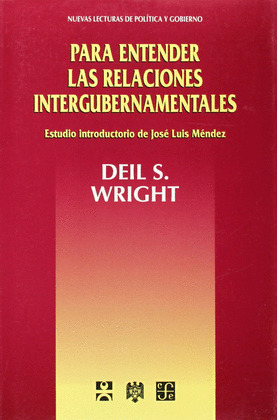 PARA ENTENDER RELACIONES INTERGUBERNAMENTALES
