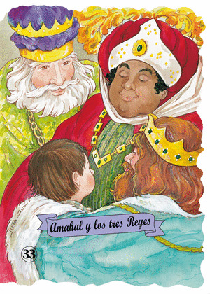 AMAHAL Y LOS TRES REYES (TROQUELADOS CLASICOS) (L.MANU