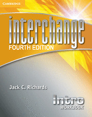 INTERCHANGE INTRO WORKBOOK 4TH EDITION