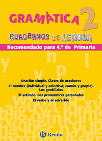 GRAMATICA Nº 2. 4º PRIMARIA