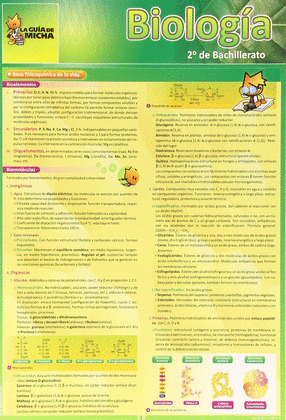 LA GUIA DE MICHA, BIOLOGIA, 2 BACHILLERATO