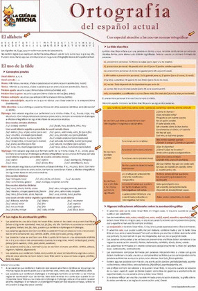 ORTOGRAFIA DEL ESPAÑOL ACTUAL