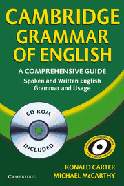 CAMBRIDGE GRAMMAR OF ENGLISH INCLUDED CD-ROM