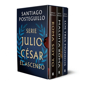 ESTUCHE SERIE JULIO CÉSAR: ROMA SOY YO - MALDITA ROMA - LOS TRES MUNDOS