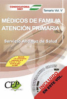TEMARIO VOL. V. OPOSICIONES MÉDICOS DE FAMILIA DE ATENCIÓN PRIMARIA. SERVICIO AN