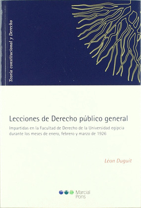 LECCIONES DE DERECHO PÚBLICO GENERAL
