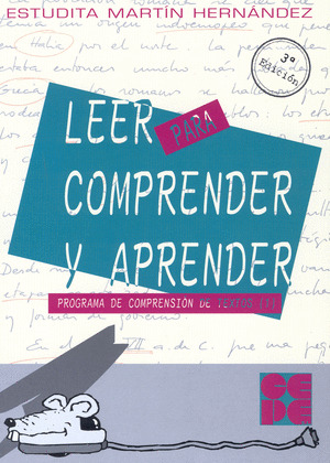 LEER PARA COMPRENDER Y APRENDER 1. PROGR.COMPRENSION TEXTOS