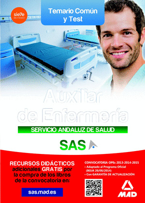 TEMARIO COMUN Y TEST AUXILIAR ENFERMERIA SAS 2014