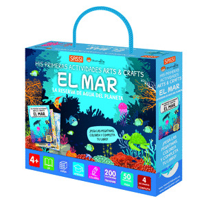 MIS PRIMERAS ACTIVIDADES ARTS & CRAFTS: EL MAR