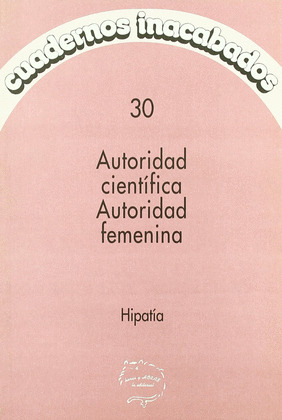 AUTORIDAD CIENTÍFICA, AUTORIDAD FEMENINA