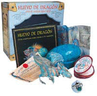 HUEVO DE DRAGON CON EL ANILLO MAGICO
