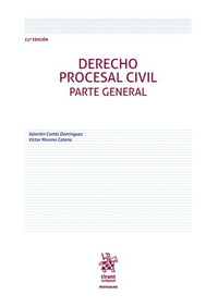 DERECHO PROCESAL CIVIL PARTE GENERAL 13ª EDICION