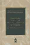 COMENTARIO A LA LEY DE ARRENDAMIENTOS RUSTICOS