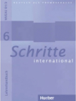 SCHRITTE INTERNATIONAL.6.LEHR(L.PROF)NEU