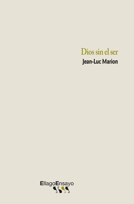 DIOS SIN EL SER