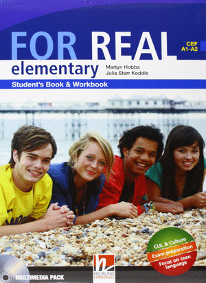 FOR REAL. ELEMENTARY. STUDENT'S BOOK & WORKBOOK
