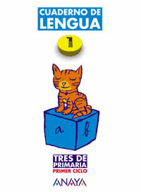 CUADERNO 1 LENGUA/TRES DE PRIMARIA