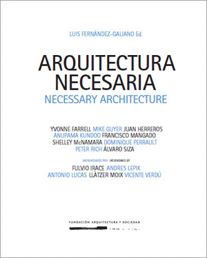ARQUITECTURA NECESARIA