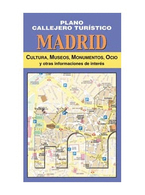 PLANO CALLEJERO TURISTICO MADRID