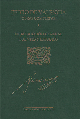 OBRAS COMPLETAS. I. INTRODUCCIÓN GENERAL, FUENTES Y ESTUDIOSJ